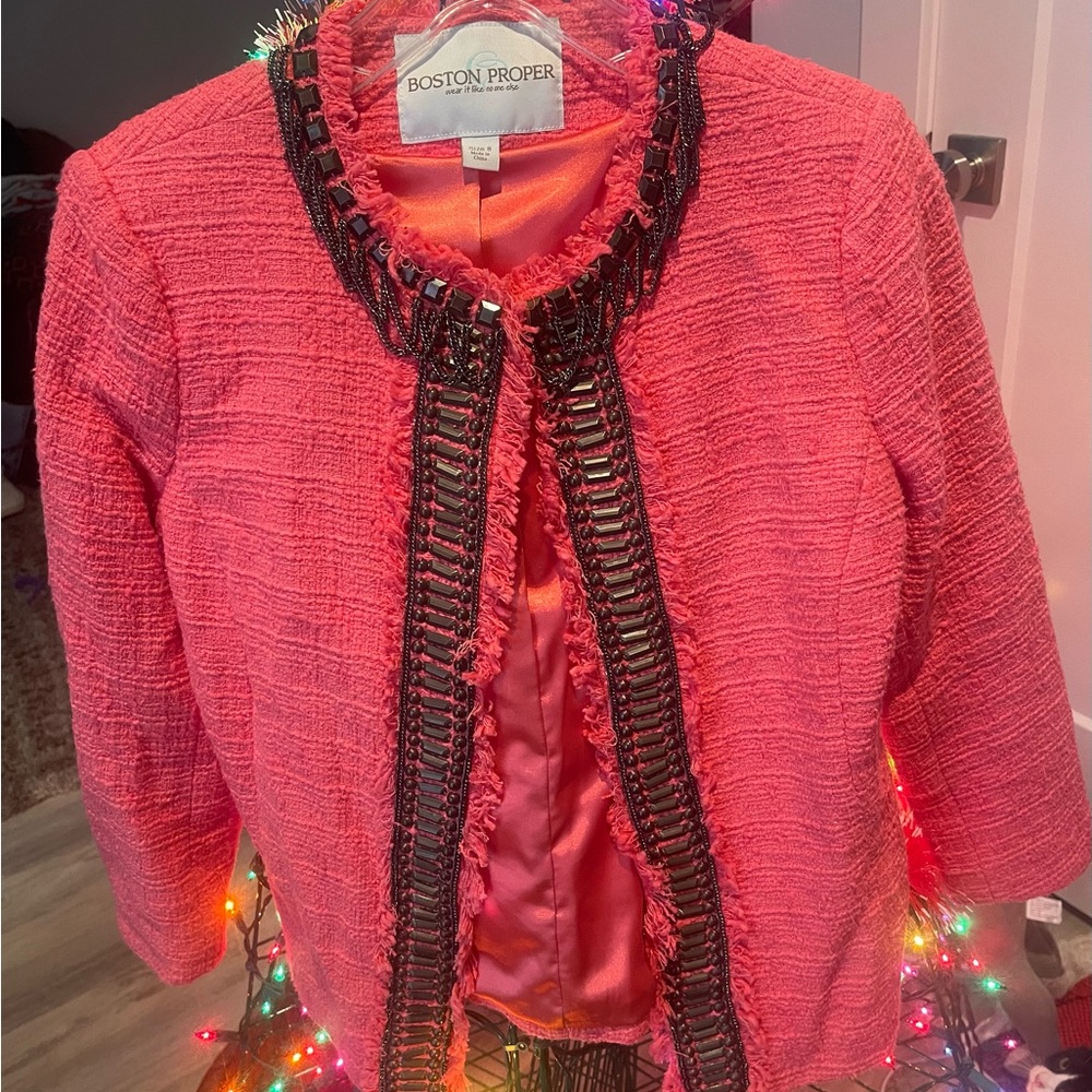 Boston Proper Red Women's Jacket